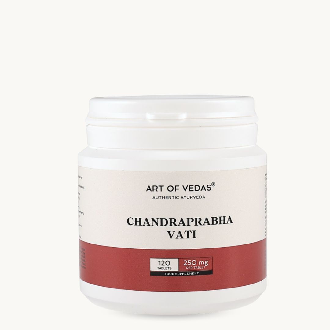 Tabletas Chandraprabha Vati