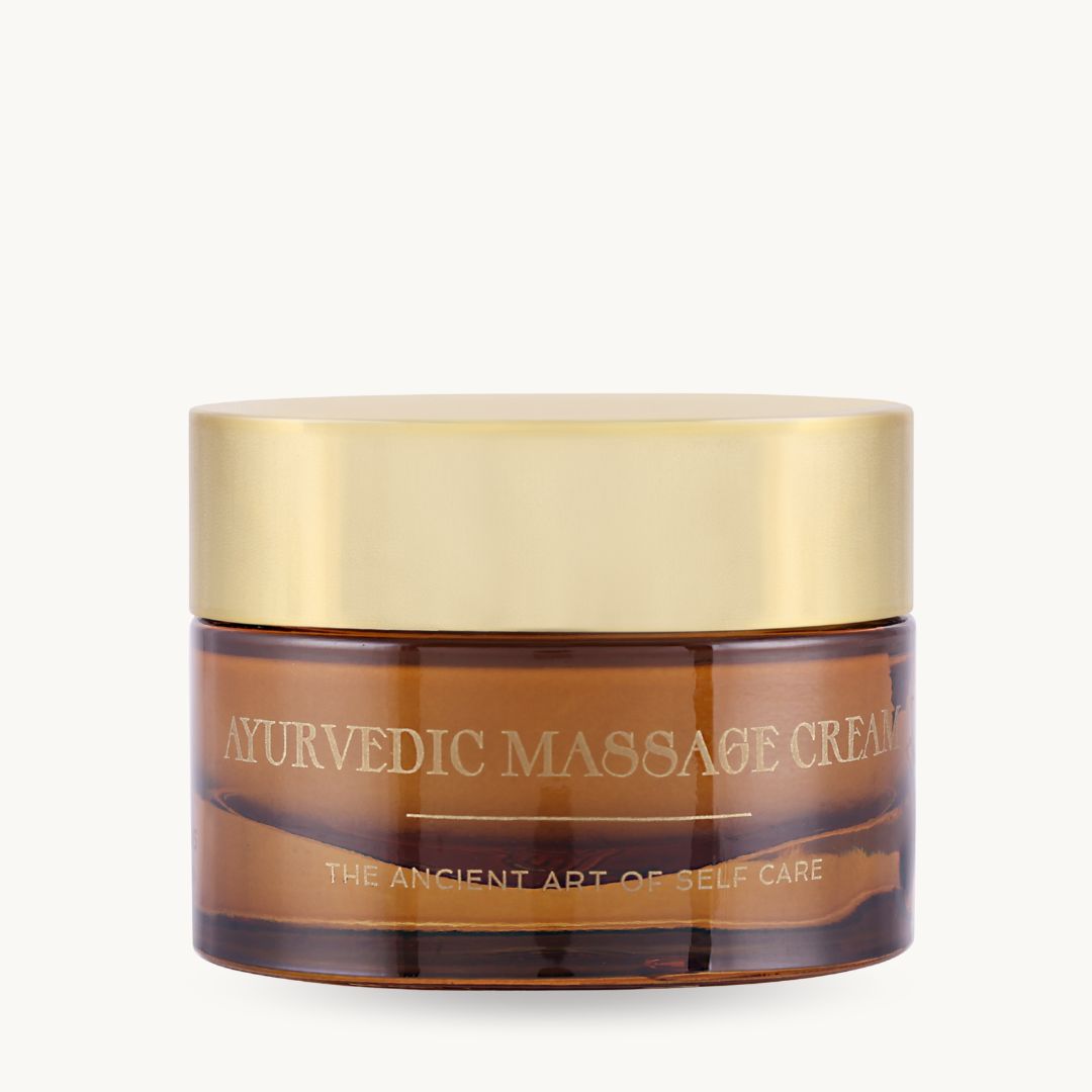Crema de masaje ayurvédica