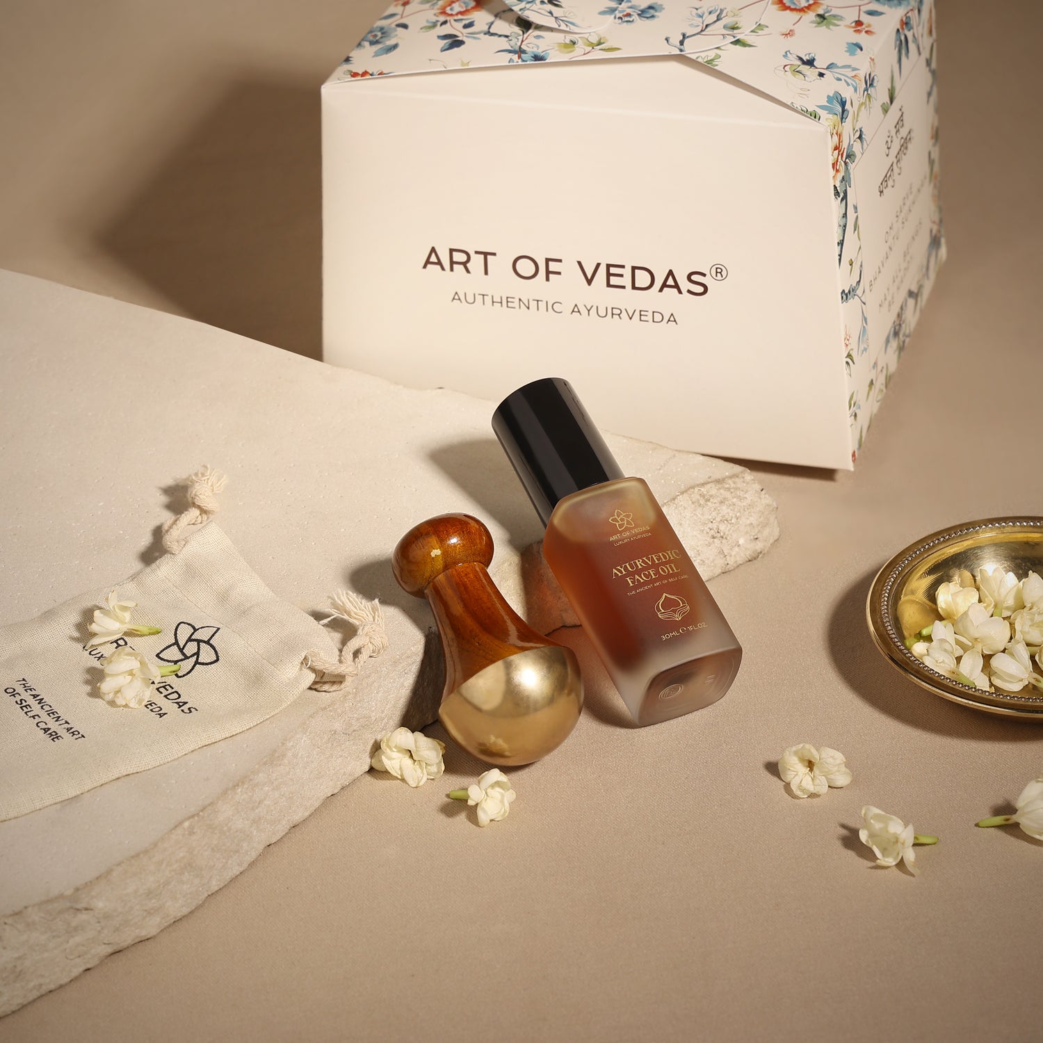 Ayurvedinen kauneuden rituaalipakkaus