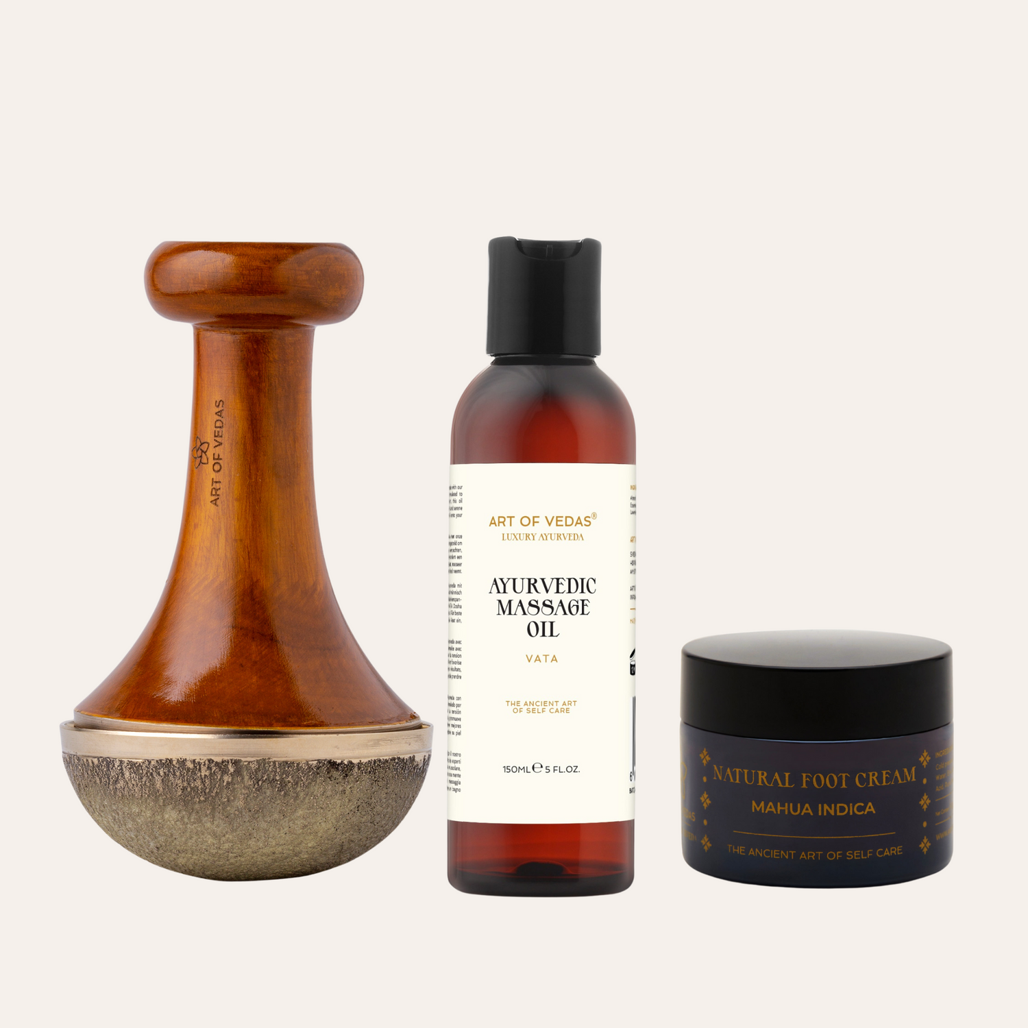 Ayurvedinen jalkojenhoitorituaalipaketti