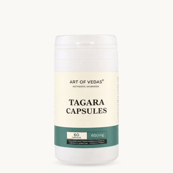 Art of Vedas, Tagara Capsules, suplemento ayurvédico