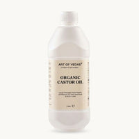 Art of Vedas, Aceite de Ricino Orgánico, 1 liter, preparacion ayurvedica clasica